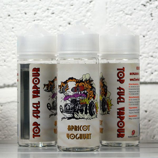 Top Fuel Vapour Apricot Yoghurt 100ml Shortfill