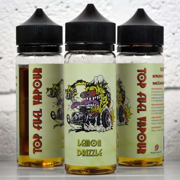 Top Fuel Vapour Lemon Drizzle 100ml Shortfill
