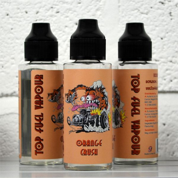 Top Fuel Vapour Orange Crush 100ml Shortfill