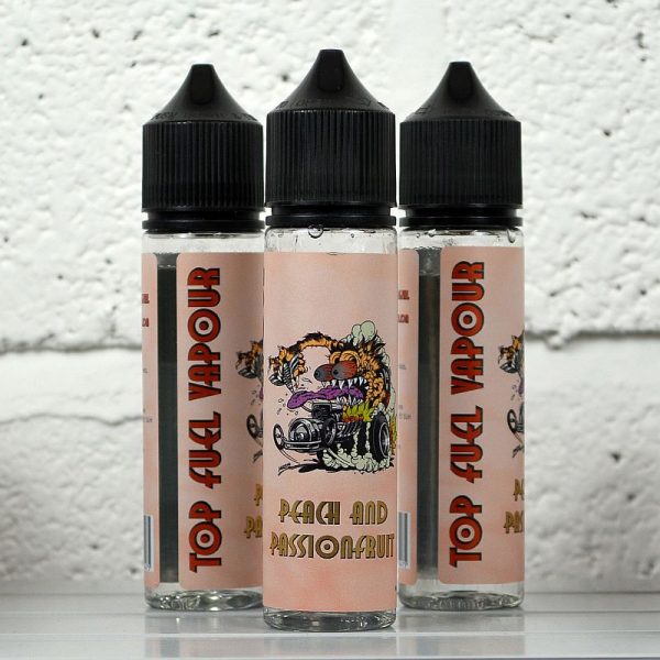 Top Fuel Vapour Peach and Passion Fruit 50ml Shortfill