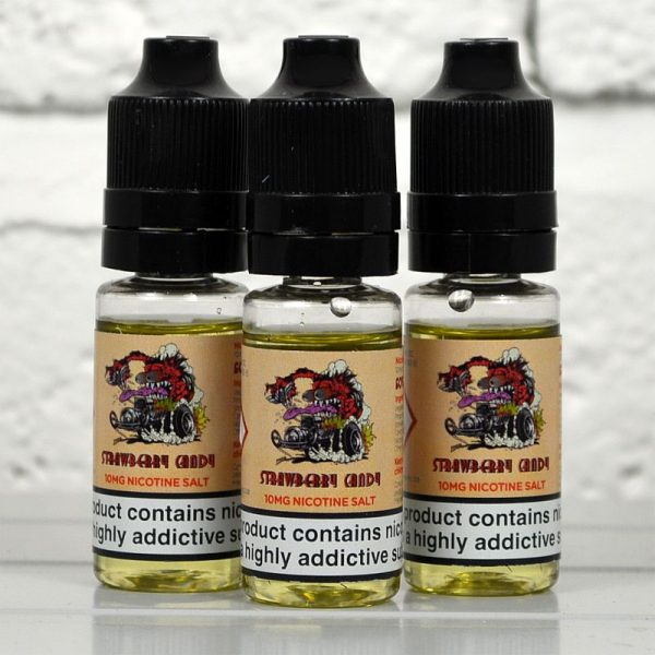 Top Fuel Vapour Nic Salt 10ml 10mg Strawberry Candy