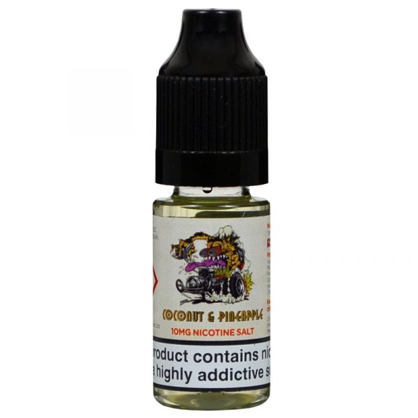 Top Fuel Vapour Nic Salt 10ml 10mg Coconut and Pineapple
