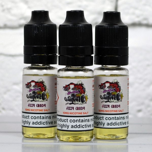 Top Fuel Vapour Nic Salt 10ml 10mg Fizzy Candy