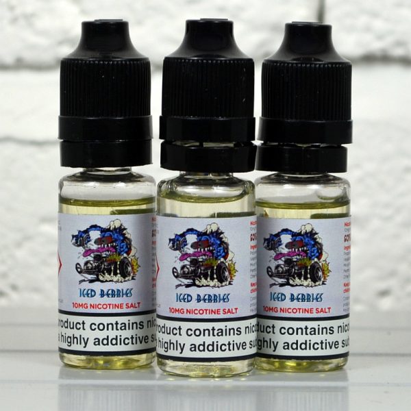 Top Fuel Vapour Nic Salt 10ml 10mg Iced Berries