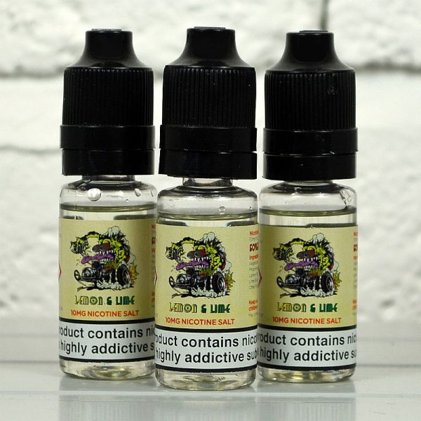 Top Fuel Vapour Nic Salt 10ml 10mg Lemon and Lime