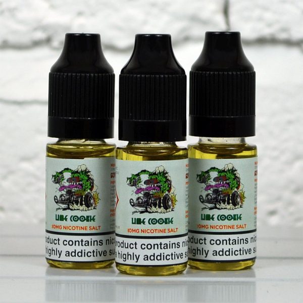 Top Fuel Vapour Nic Salt 10ml 10mg Lime Cookie