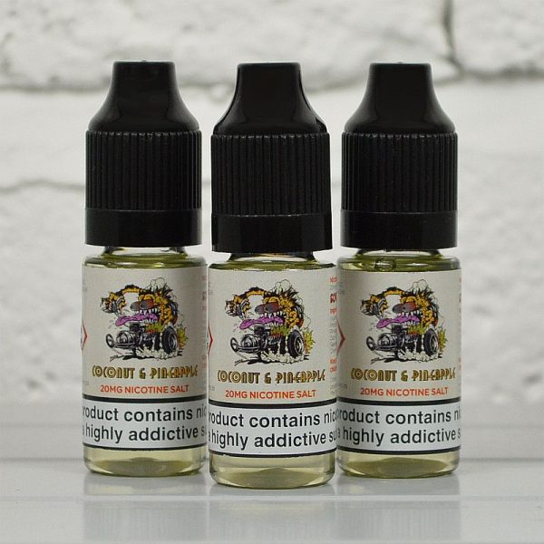Top Fuel Vapour Nic Salt 10ml 20mg Coconut and Pineapple