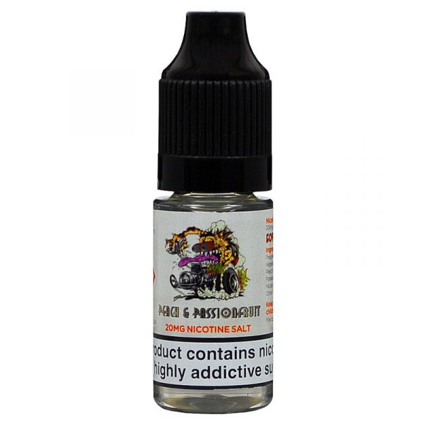 Top Fuel Vapour Nic Salt 10ml 20mg Peach and Passion Fruit