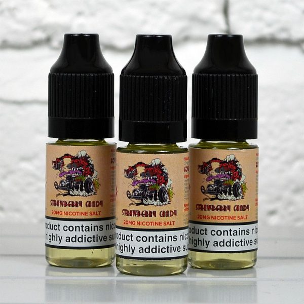 Top Fuel Vapour Nic Salt 10ml 20mg Strawberry Candy