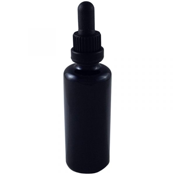 Miron Violet Glass Dropper Bottle FL-50-G-M23