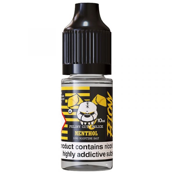 Felony Bar Salts Menthol 10mg 10ml