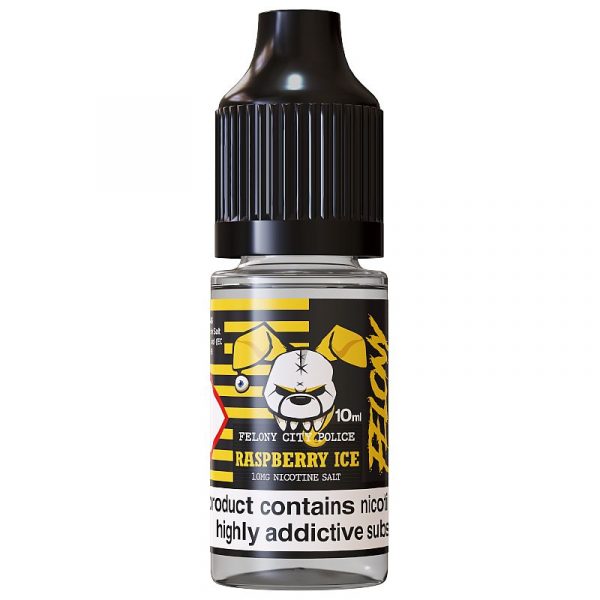 Felony Bar Salts Raspberry Ice 10mg 10ml